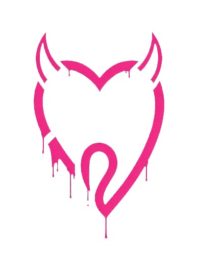 Devilish 213 Graffiti Heart