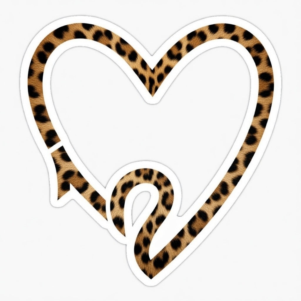 Official 213 Heart Vinyl Sticker