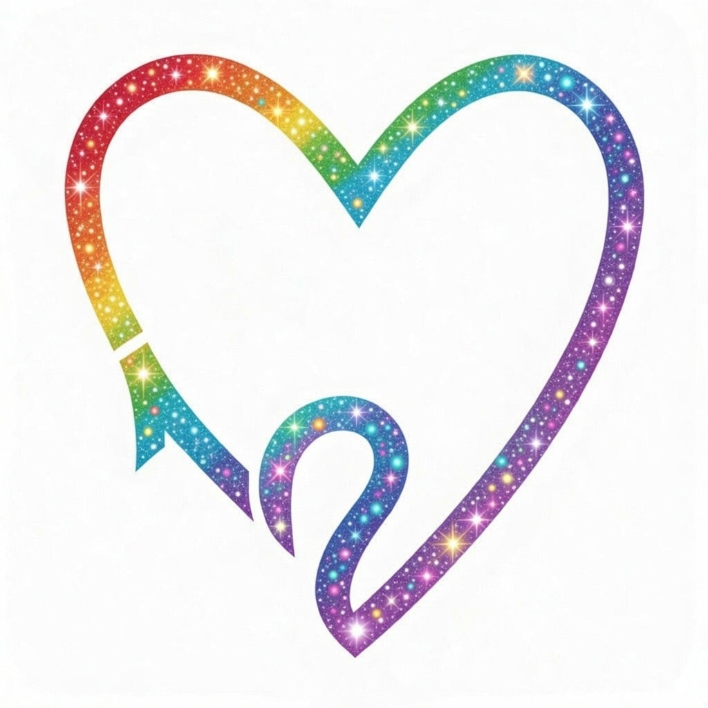 Official 213 Heart Vinyl Sticker