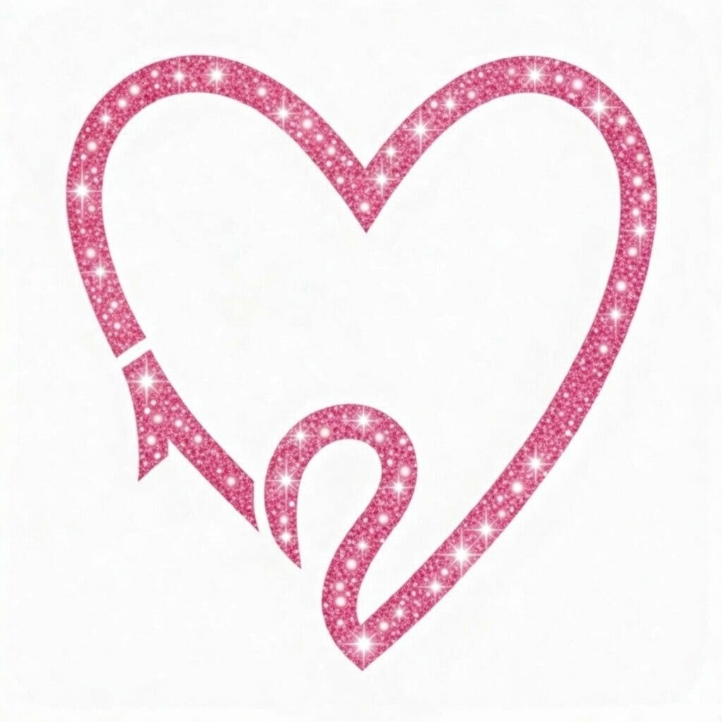 Official 213 Heart Vinyl Sticker