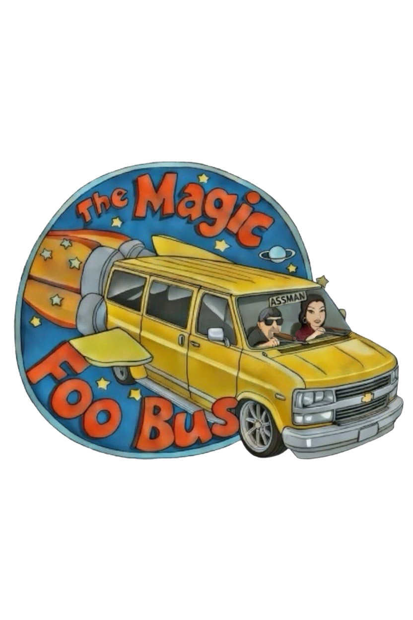 The Magic Foo Bus Decal