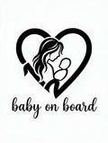 Baby on Board 213 Heart