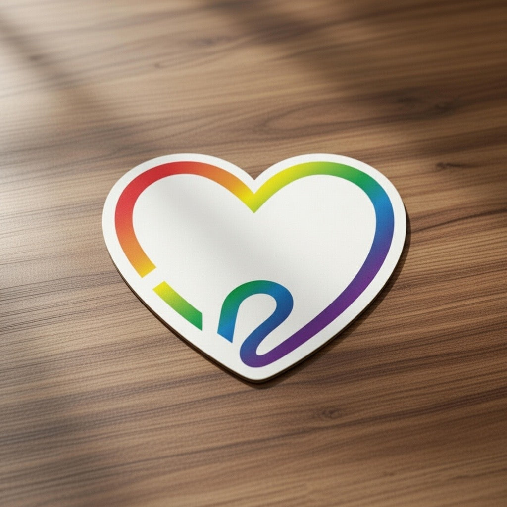 213 Heart Coasters - Pack of 60
